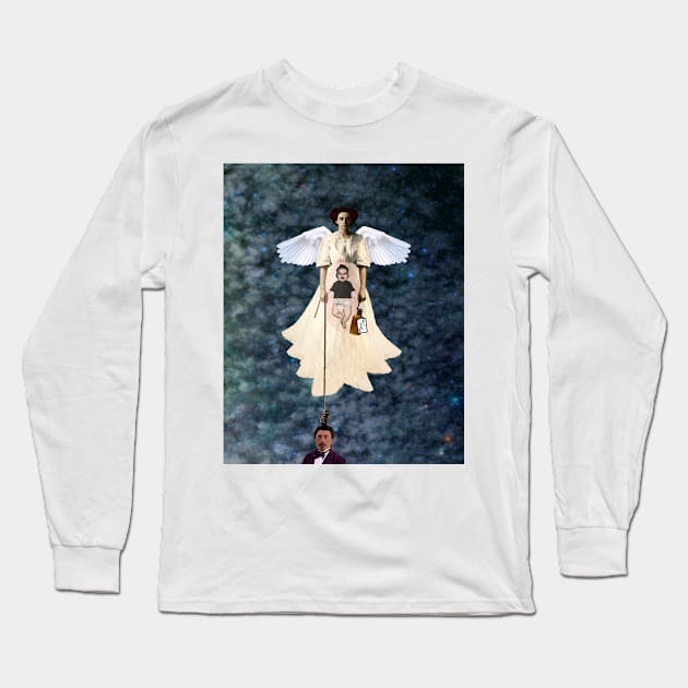 Miriam Angel Long Sleeve T-Shirt by Loveday101